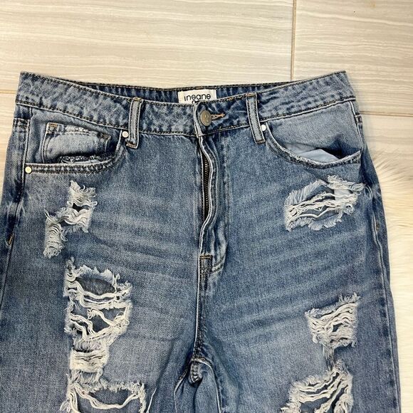 Insane Gene Distressed Straight Leg Jeans - Picture 12 of 16